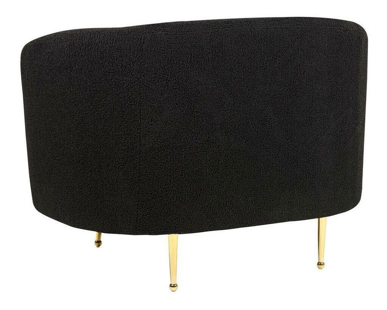 Sedacia súprava 2+1 Leon (čierna)