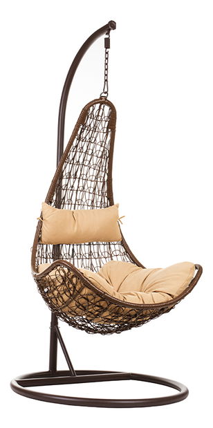 Viseća fotelja Cleopatra (smeđa + bež)