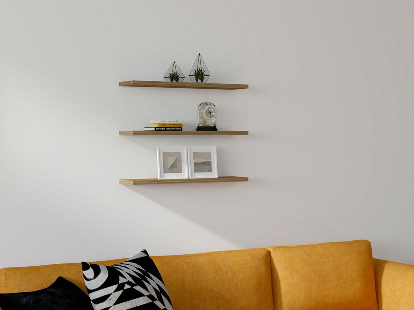 Set polica (3 kom.) Muleve (orah)