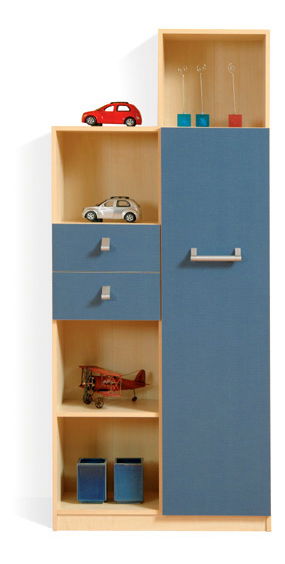 Policová skriňa BRW SPIDO SREG 1d2s 