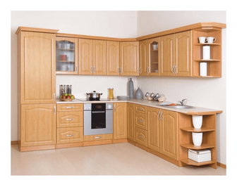 Dulap de bucătărie pentru alimente Leite MDF klasik S60LO/D arin (D)