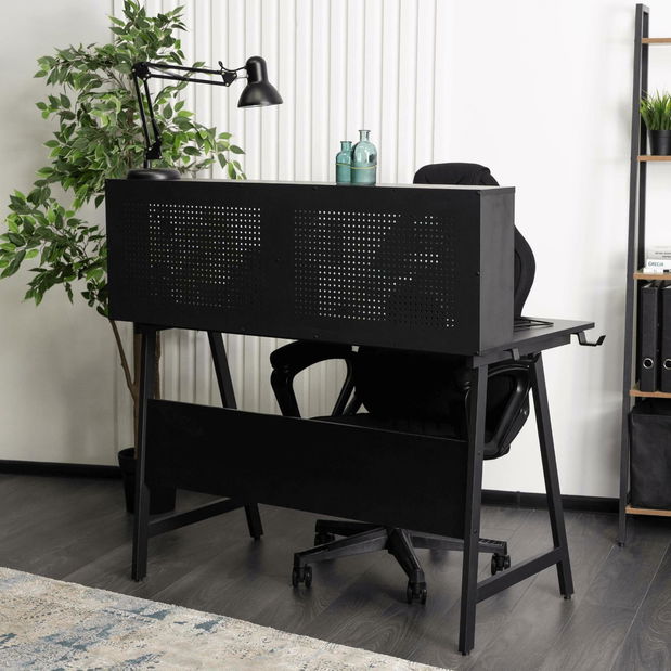 Pisaći stol Ivuma (crna) 