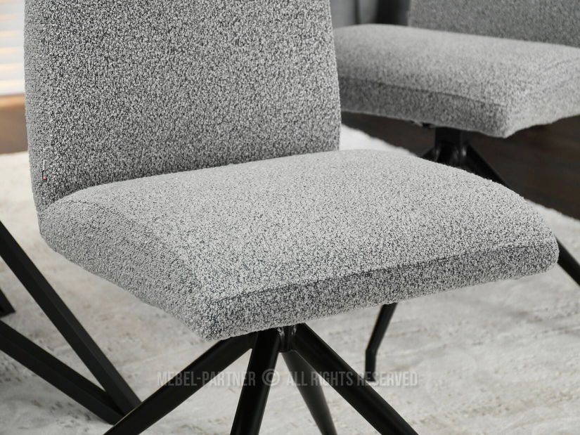 Stolica Neil (siva + crna)