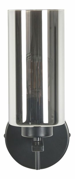 Nástenné osvetlenie Puria (čierna)