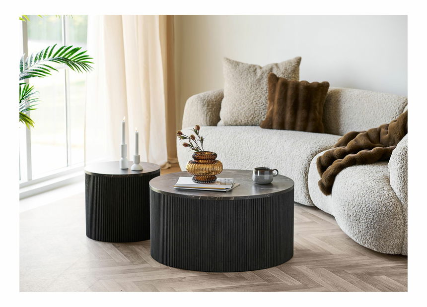 Konferenčný stolík Rvadoria 2 (tmavohnedá)