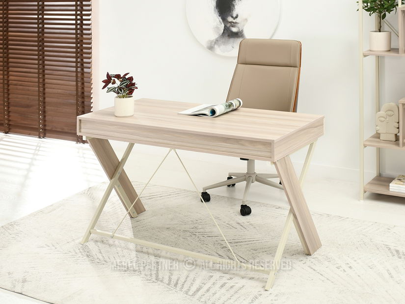 PC stolík Hilly (popolavá béžová)