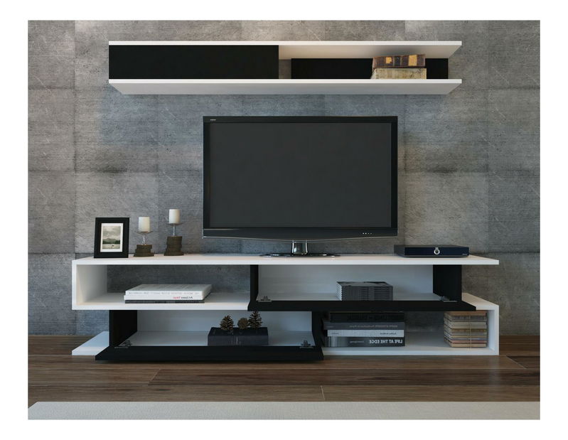 Mobilier living Simpsonic (Alb + Negru) 