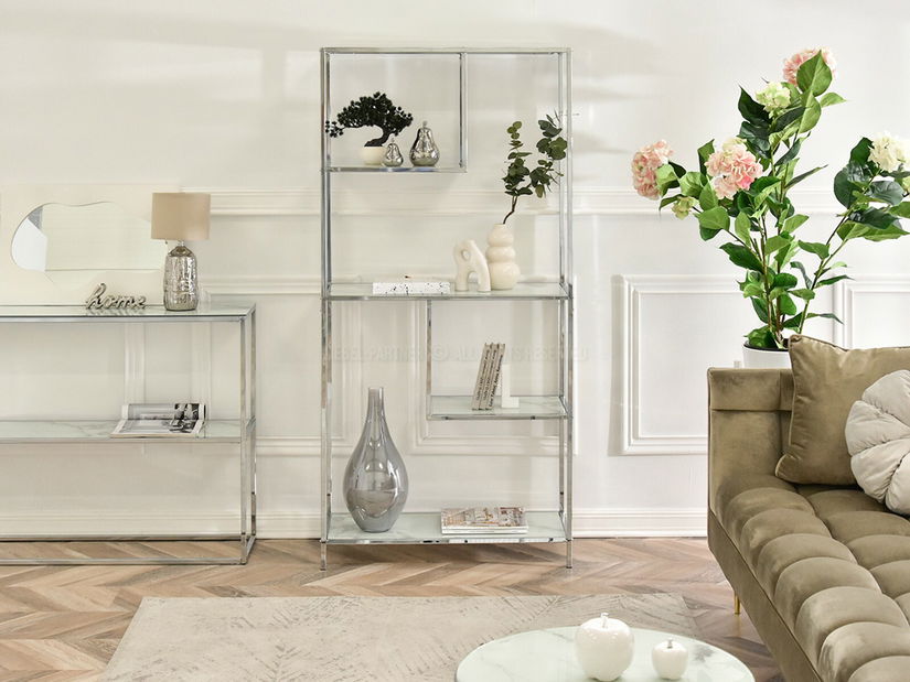 Regal Crips (bijeli mramor + krom)