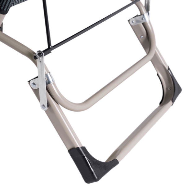 Vrtna ležaljka Enfrenta (siva) 