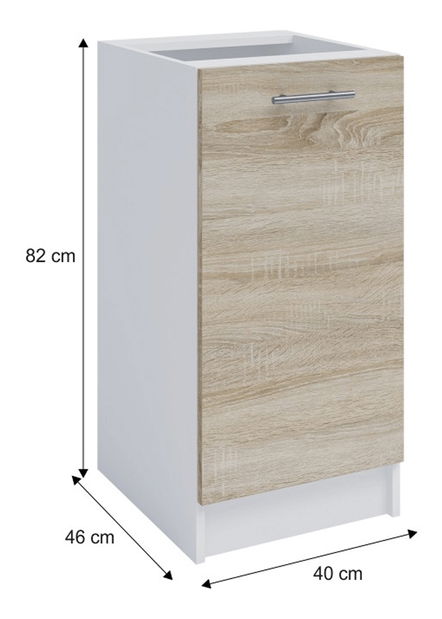 Donji kuhinjski ormarić S40 Flor