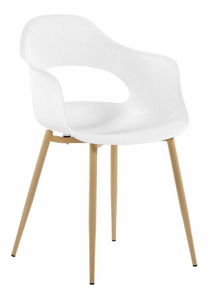 Set 2 buc. scaune sufragerie URCA (alb)