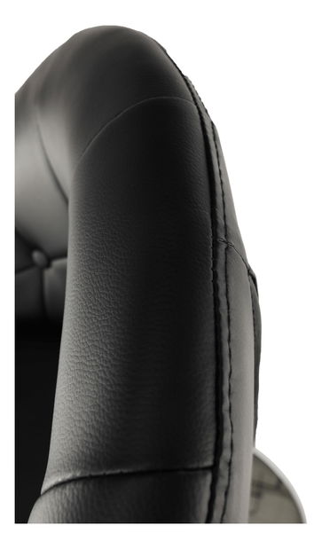 Okretna fotelja Gully (crna)