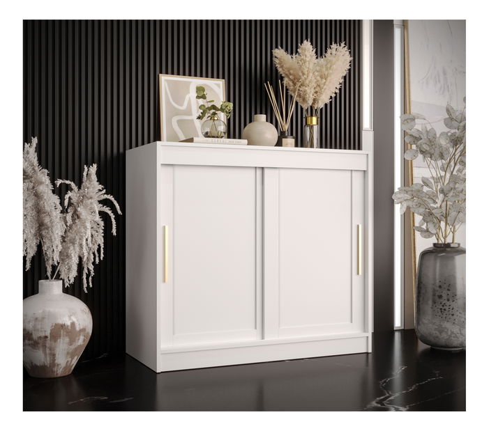 Dulap Riven 100 (alb mat)