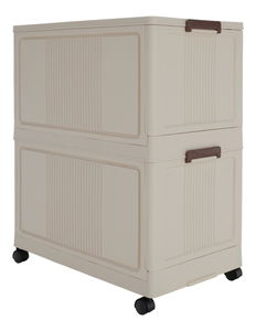 Dulap Pillia 1 (alb + maro)