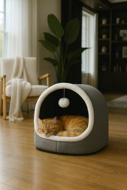 Peliešok pre mačky Alasia (sivá)