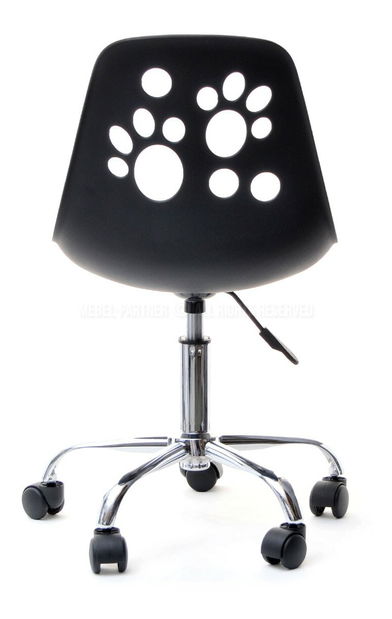 Scaun pentru copii Footy (albastru + crom)