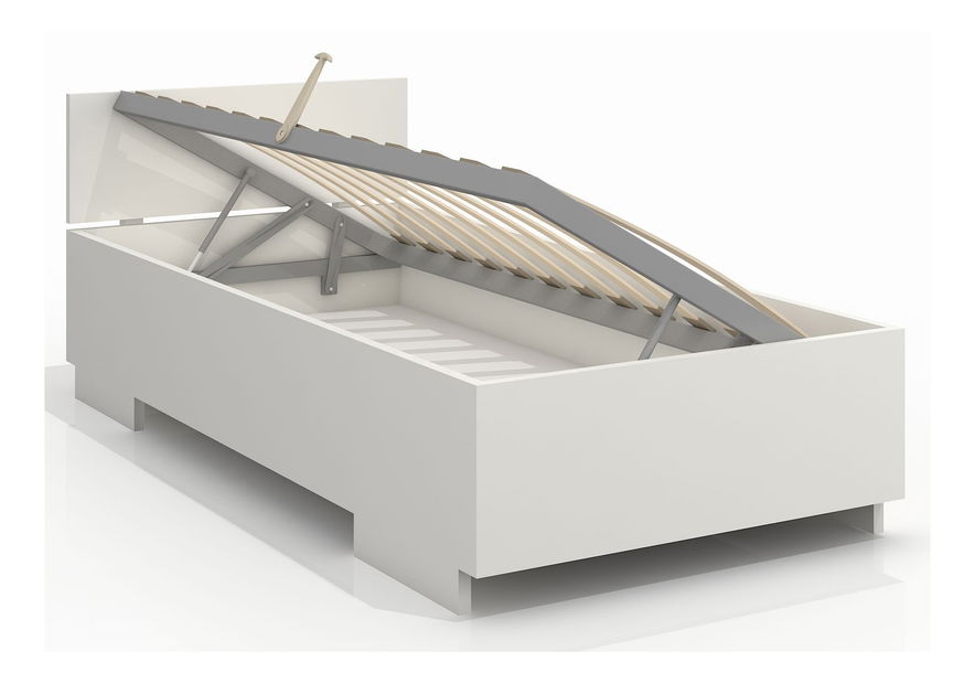 Jednolôžková posteľ 90 cm Naturlig Kids Larsos High BC (borovica) (s roštom)