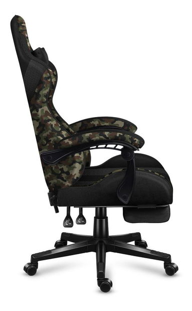 Fotoliu gaming Fusion 4.7 (negru + camuflaj)