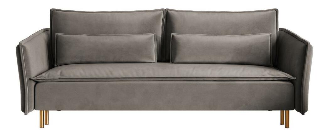 Sofa Union (siva + zlatna)