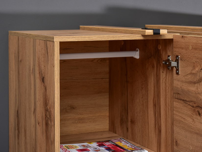 Nappali fal Subrayado 04 (tölgy + fekete)