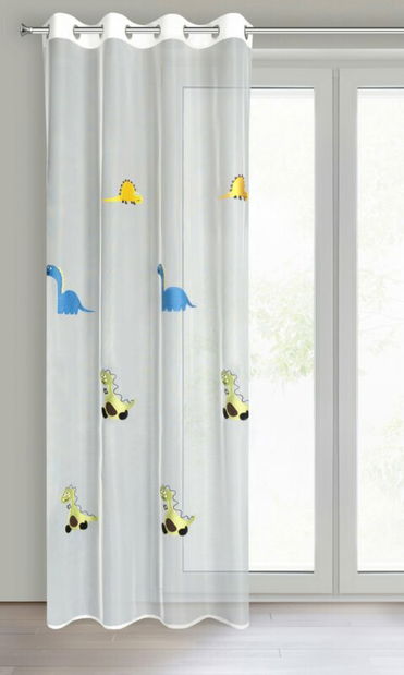Perdea 140x250 cm Dinos (alb)