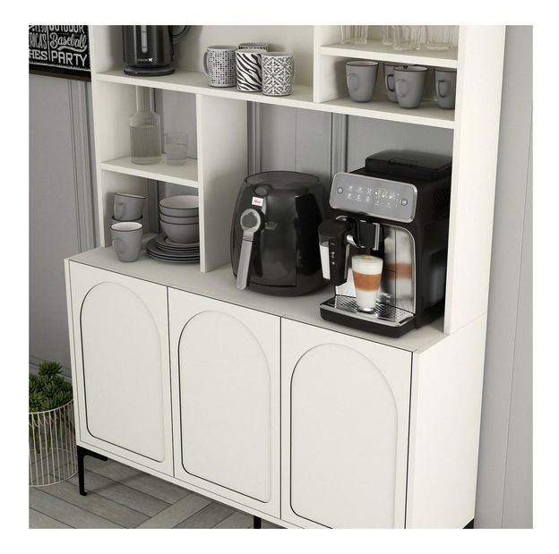 Bufet Lyantela 120 (crem + negru)