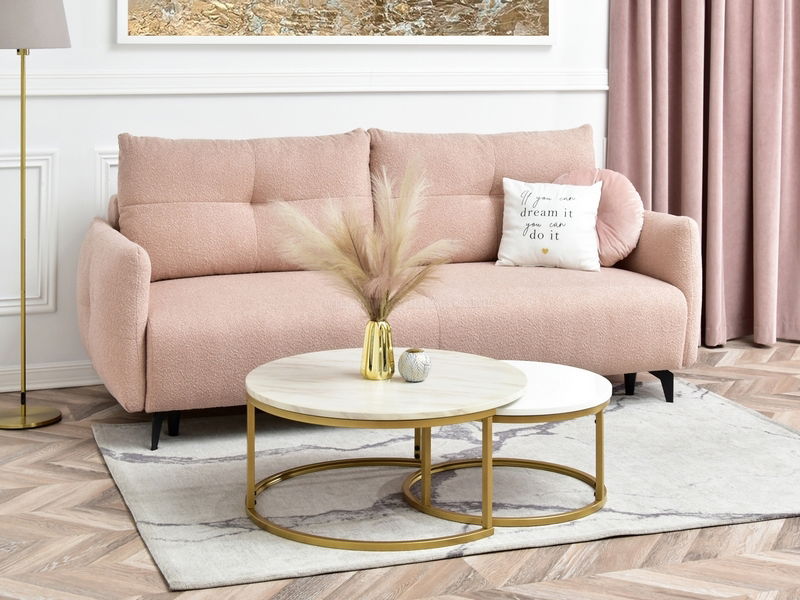 Stolić za kavu Kolja Zest Xl (bež + zlatna)