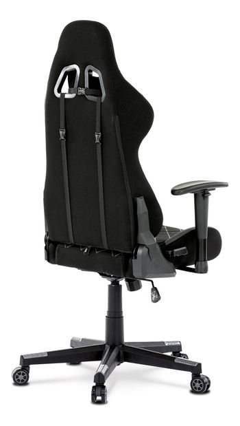 Kancelárske/herné kreslo Zarax-Z606-GREY (čierna + sivá)