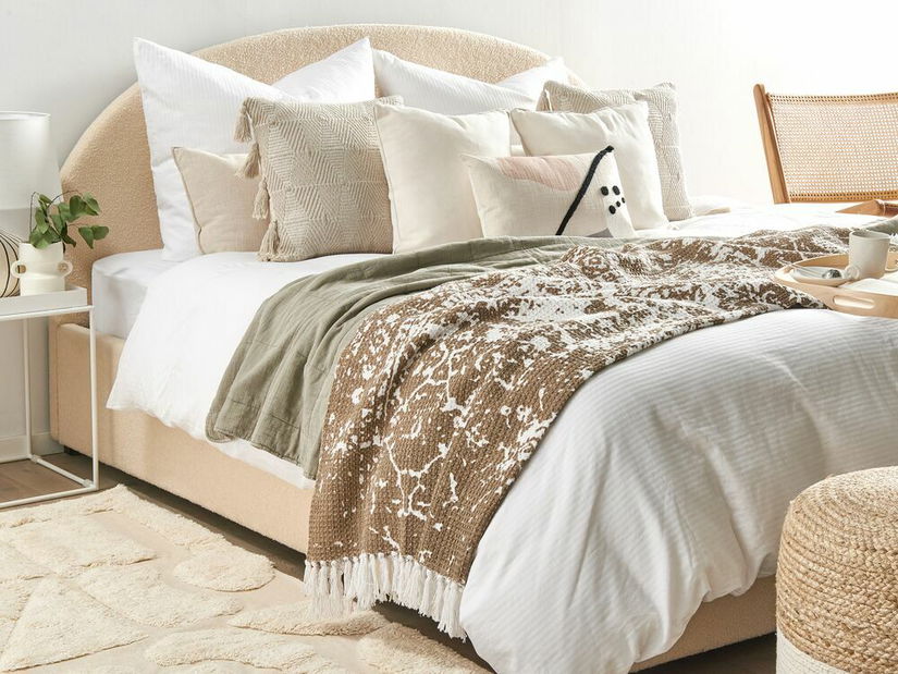 Deka 130x180 cm PERAIA (textil) (béžová)