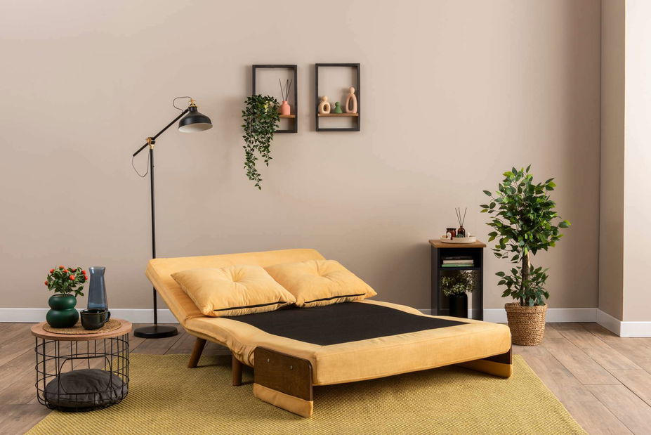 Kétszemélyes kanapé Como P (mustár)