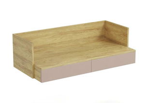 PC stolić Mozelle 2S (hikor + ružičasta)