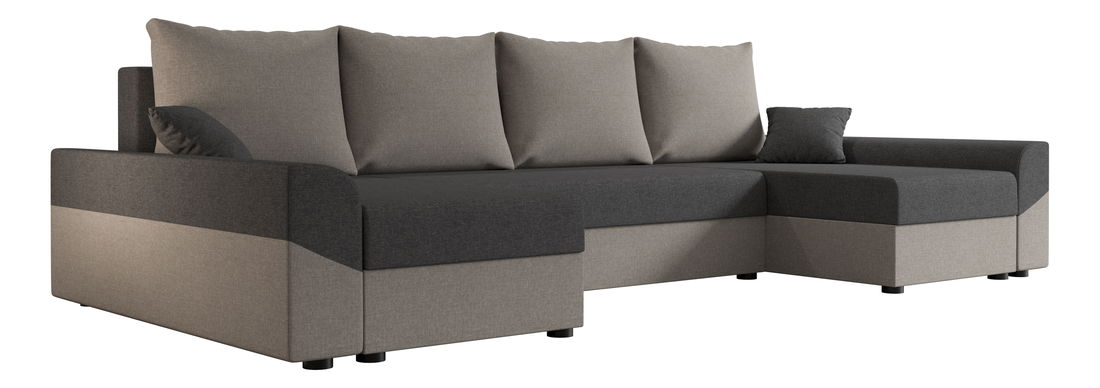 Colțar în formă de U Dusk U (Maro + Gri)