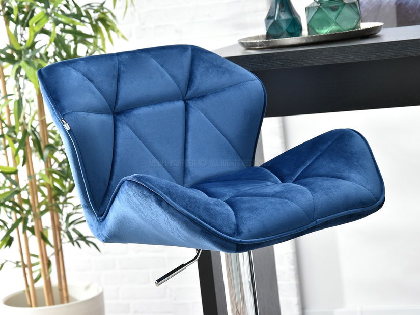 Stolička Huhu (námornícka + čierna)