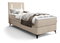 Jednolôžková posteľ 80 cm Ortega Bonell (béžová) (s roštom, bez úl. priestoru) (s LED osvetlením)