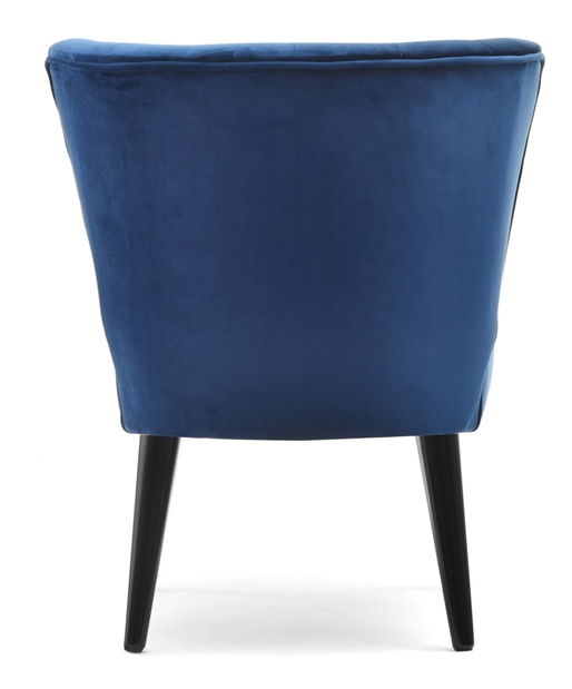 Relaxačné kreslo Arginteno (tmavomodrá + čierna)