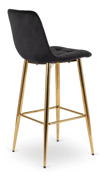 Jedálenská stolička Abisales (čierna) 