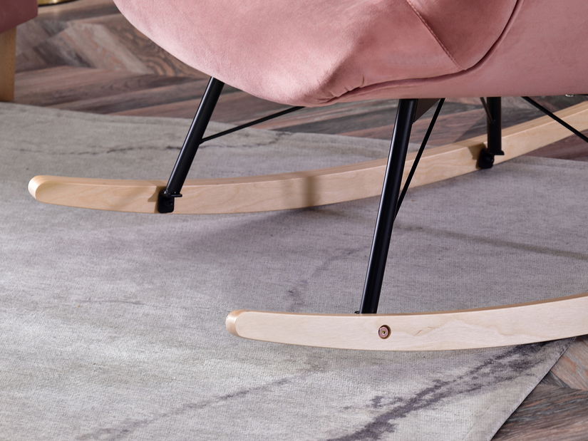 Hojdacie kreslo Laurentino (čierna)