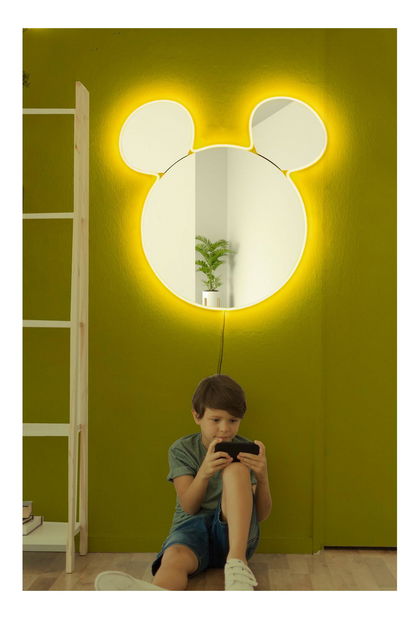 Zrkadlo Bodosu (žltá) (s osvetlením)