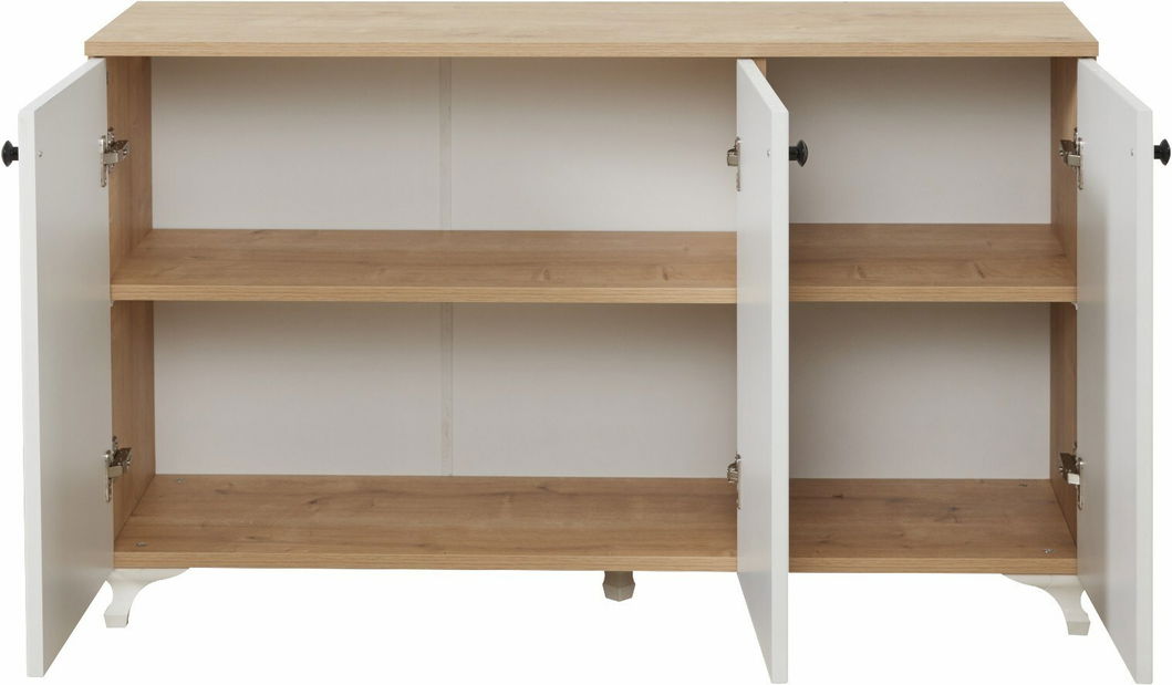 Komoda Tuvantille 11 (safirni hrast + orah)