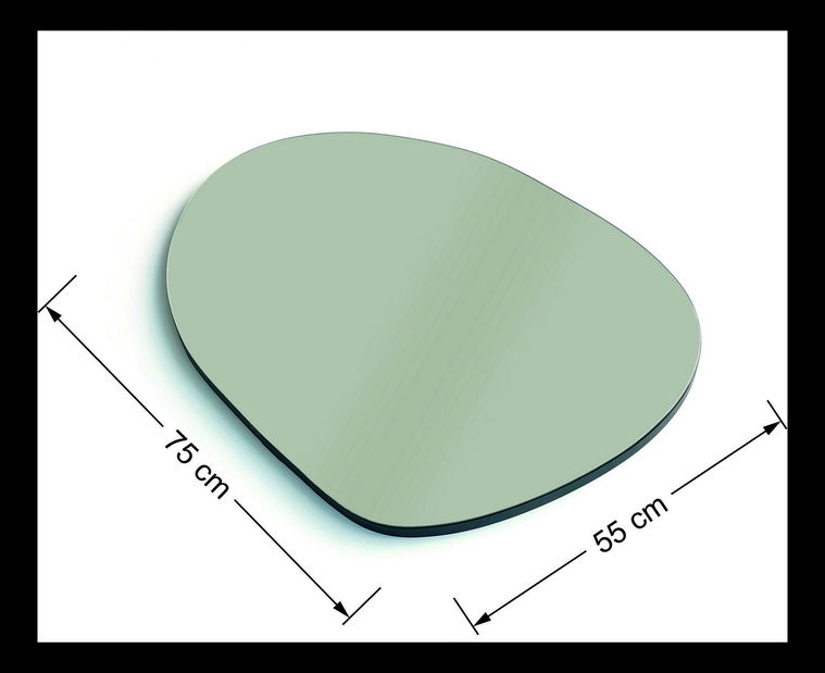 Ogledalo Glami 2 (crna)