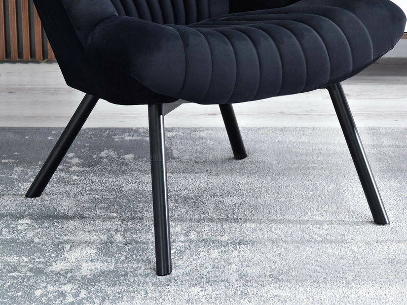 Fotoliu relax Lanzaris (negru)