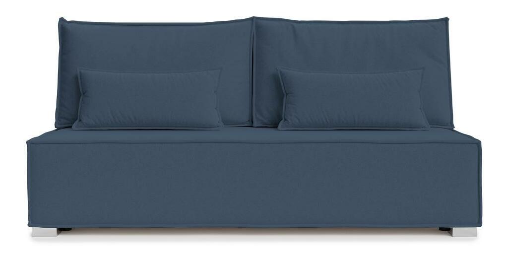 Háromszemélyes kanapé Bale (tengerészkék + ezüst)