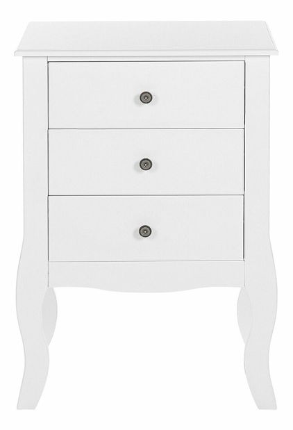 Nočný stolík Lanza 2 (biela)
