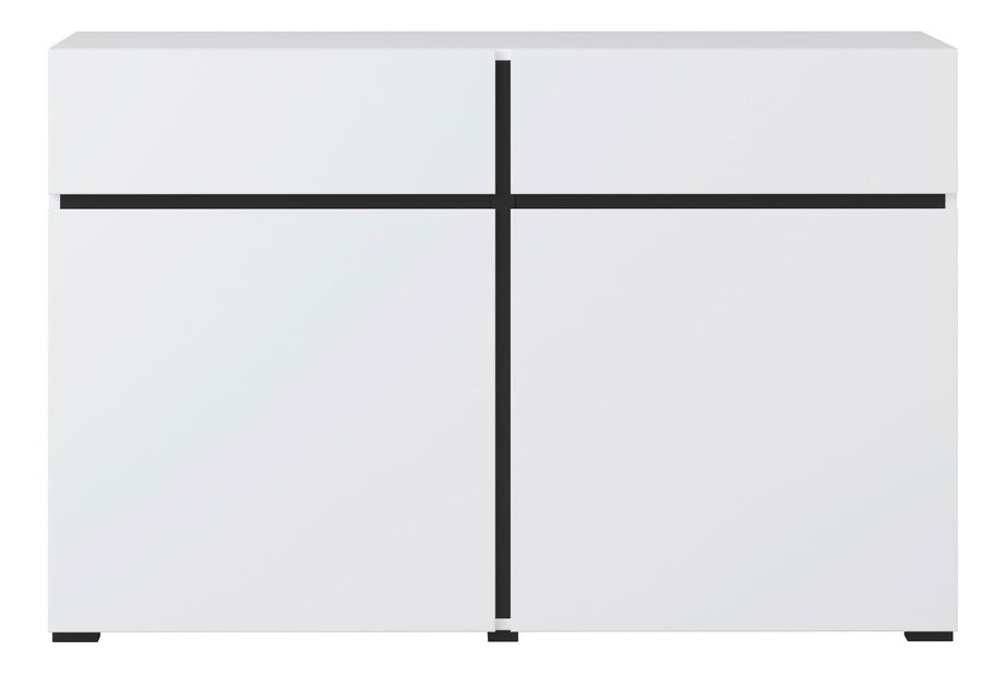 Komoda Crossroad W45 (crna + bijela)