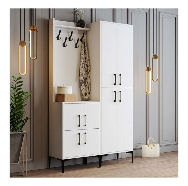 Predsieňová stena Betina BA (biela)