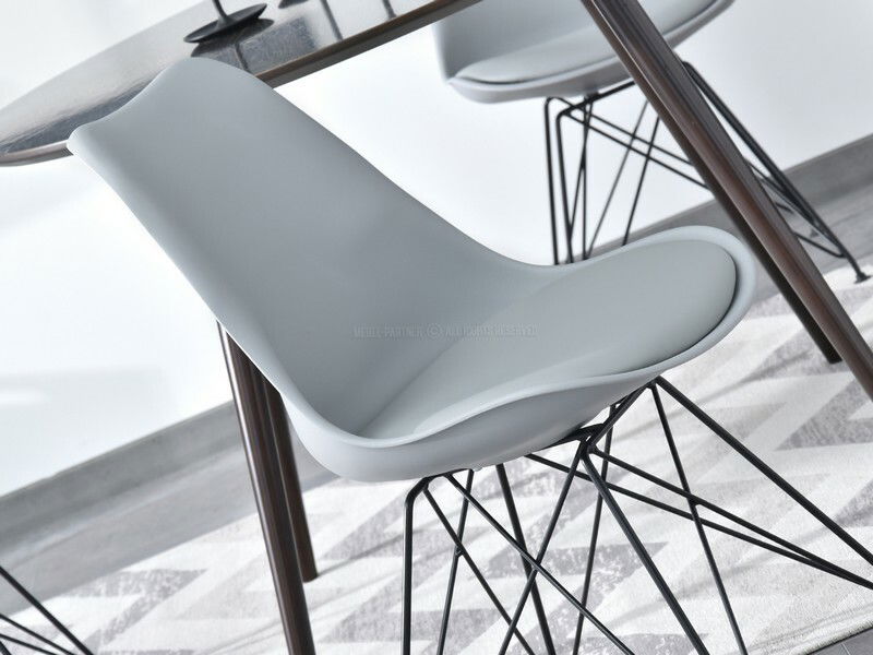 Szék Large Rod (szürke + fekete)