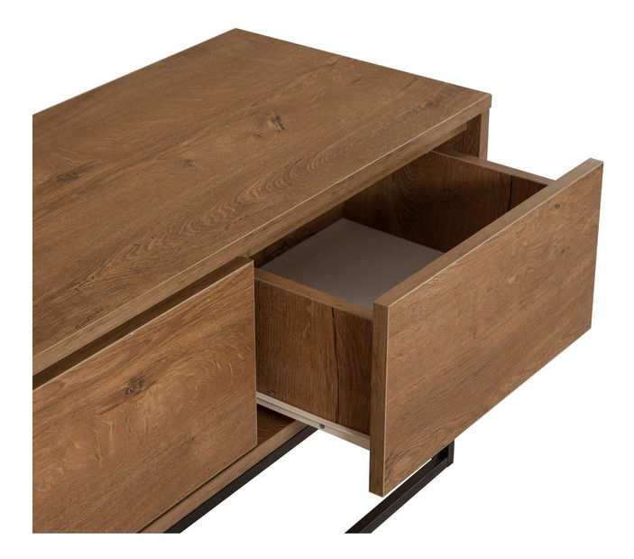 Set mobilier living Laxi 15 (nuc + negru)