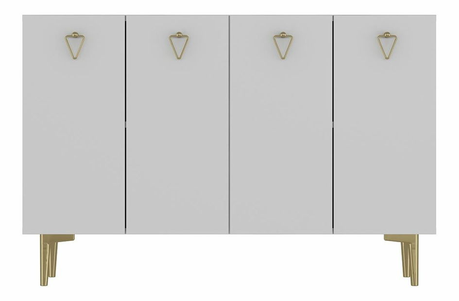 Skrinka Leya (biela + zlatá)