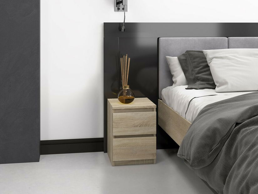 Nočný stolík Musecalo 2 (dub sonoma)