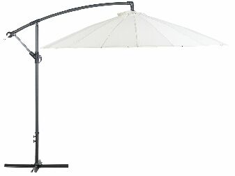 Umbrelă de grădină 268 cm CALISA II (poliester) (bej deschis)